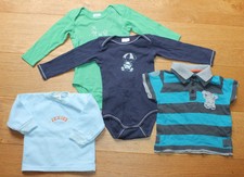 Baby Kinder Set Klamottenpaket 4 Teile Gr.74 80 86 92 Shirt Body Pullover