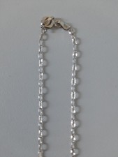 Kette 925 Silber, Erbskette,Länge ca. 44 cm, Stärke ca. 2 mm