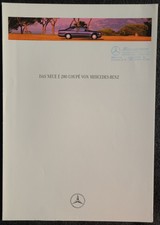 Mercedes E200 Coupé W124/C124 Prospekt/brochure/folleto/opuscolo/broschyr 1995
