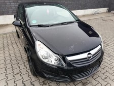 Opel Corsa D Stoßstange hinten Stoßfänger 3-türer Saphirschwarz BJ2008