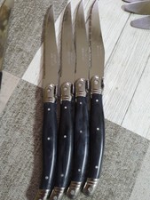 Steakmesser, jeweils 2x4 Stück, 2 verschiedene, wie auf den Fotos zu sehen sind 