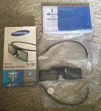 Samsung SSG-4100GB 3D Brille mit Box und Reiniger. Neu nur w. der Fotos geöffnet