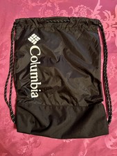 ♥ COLUMBIA Sportbeutel Nylon Tasche Zugband waschbar ! Turnbeutel Rucksack ?