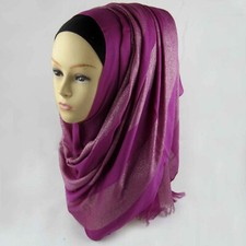 Schal Sal Esarp Sifon Stola Kopftuch Halstuch Hijab Scarf Bone Kopfbedeckung