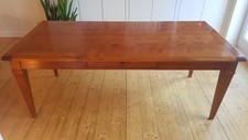 Wunderschöner Massivholztisch (Kirschbaum), 200 cm x 95 cm, 76 cm hoch