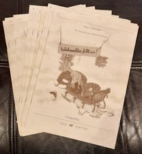 Chor Noten : Musical zur Weihnachtszeit : Weihnachten fällt aus ; 11 Notenhefte