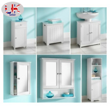 Sachsen Bad Einheit saubere Linien & frischen weißen Oberfläche Vitrine/Schrank Damage Box