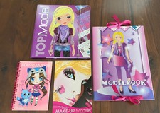 Top Model Konvolut Bastel u. Malbücher Make-up, MangaModel, Top Model, ModelBook