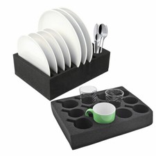 Wohnwagen Wohnmobil Geschirrhalter Tassenhalter Tellerhalter Glashalter Set