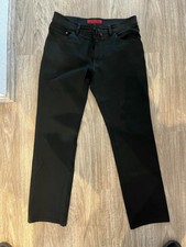 PIERRE CARDIN DIJON W 34 L 32 Comfort Fit Herren Jeans-Hose Schwarz Stretch