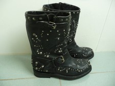 ASH Damenstiefel  Gr. 41 schwarz Nieten kaum getragen