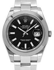 Rolex Datejust II 116300 Stahl Automatik Uhr, 2015