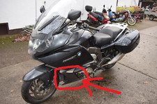 BMW K 1600 GT GTL Kühlerblende Verkleidung Motor spoiler 46638526875 Top Zustand