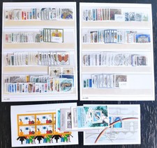 Bund, Jahrgänge 1990-2000, gestempelt, Versandstelle Frankfurt, komplett