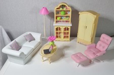 Vintage Barbie Lounge Set. Mattel Puppenhaus Möbelanzug Sindy als Restposten 