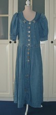 @ schönes Dindl / Landhaus Kleid jeans Gr 36 @