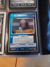 Star Trek CCG Decipher STCCG: Worf Reflections FOIL