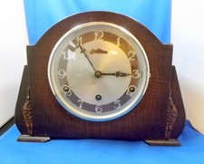 Vintage Bentima 8 Tage Westminster Glockenspieluhr (Perivale Mvt) funktionsfähig 1940er Jahre