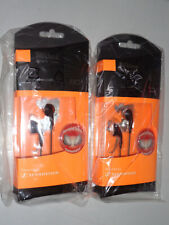 2x TREKSTOR SENNHEISER SOUNDPLUG 601 STEREO KOPFHÖRER MP3 IPOD 3,5 Klinke