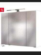 spiegelschrank bad mit beleuchtung 80 cm