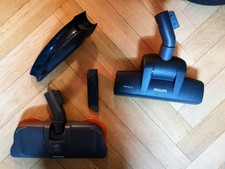 Philips Twist & Clean Staubsauger Parkettdüse, Turbo Brush... 4 Erstzteile