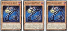 YuGiOh 3x Hydralander Orbit POTE-EN039 Common 1st Edition Spielset