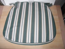 5 Outdoor Lifestyle  Sitzkissen Polster Grün gestreift Garten Balkon 