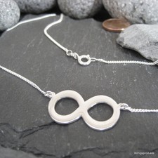 Unendlich-Symbol Halskette in 925er Silber, Infinity, endless, sonsuzluk