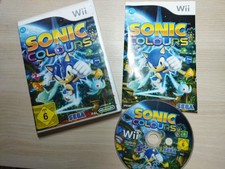 Sonic Colours (Nintendo Wii, 2010) mit Handbuch