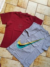 Nike/Adidas++2xShirt's++ Jungen++ size10-12/140-152++grau/weinrot++ coole Drucke