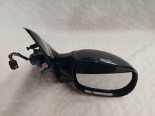 Peugeot 206 CC Außenspiegel Seitenspiegel Vorne Rechts Elektrisch Schwarz Carbon