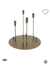 House doctor Adventskranz messing antik