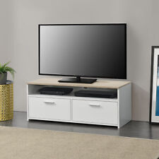 B-WARE Fernsehtisch TV Lowboard Board Fernseher Schrank Unterschrank Weiß