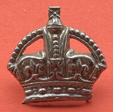 Britische Armee Major Crown Pip - Kings Crown - KOSTENLOSER UK P & P
