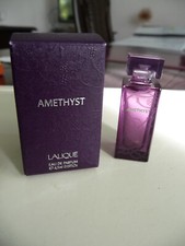 LALIQUE   AMETHYST 4,5 ML EAU DE PARFUM MINIATUR RARITÄT + BOX 