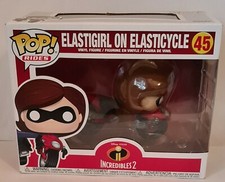 Unglaubliche 2 elasticgirl auf elasticycle Funko POP! Vinyl Figur #45 BESCHÄDIGTE BOX