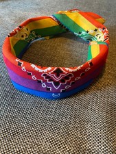 Rainbow Regenbogen Bandana Kopftuch Halstuch Stirnband 