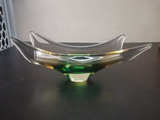 Murano Glas Schale Sommerso Glas Mid Century Modern Glass Object Interieur (1)