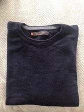 Ben Sherman  Strick Pullover L dunkelblau gebraucht