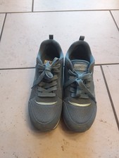 Skechers OG 85 Step N Fly Damen Sneaker Halbschuh Blau Türkis  Wie neu! 