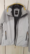 Damenjacke Icepeak 38 softshell Farbe grau mit Kaputze /Reißverschluss - wie neu