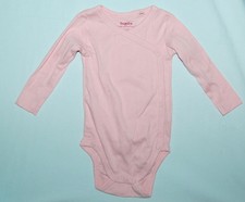 Lupilu Pure Collection Langarm Body Gr. 62/68 Rosa NEU Bio Wickel-Body