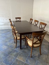 Grange Esszimmer Tisch mit 2 Stühlen mit Armlehnen und 6 Stühlen ohne Armlehnen 