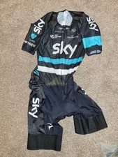 Seltene Rapha Pro Team Sky Trikots und Skinsuits - Fahrer ausgestellt