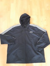 ADIDAS Jacke Outdoor Jogging XXL schwarz mit Kapuze Neu** Ohne Etikett