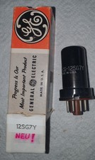 12SG7Y von General Electric *neu *new *NOS *Röhre *Tube