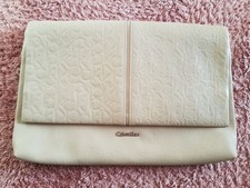 Calvin Klein Tasche Handtasche Envelope-Clutch beige