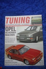 Tuning Sonderheft Nr. 1 Opel Irmscher 3,6 Mantzel 4,0 Manta Kadett Mattig Steppa