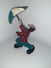Gilde Clown * Stürmisches Wetter * Clowns Sammlerstück Regenschirm