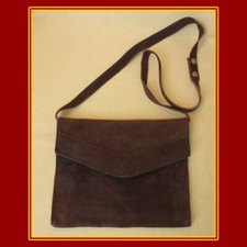 NEU,Clutch,Damentasche,Unterarmtasche,Schulterriemen,Handtasche,Wildleder,Leder